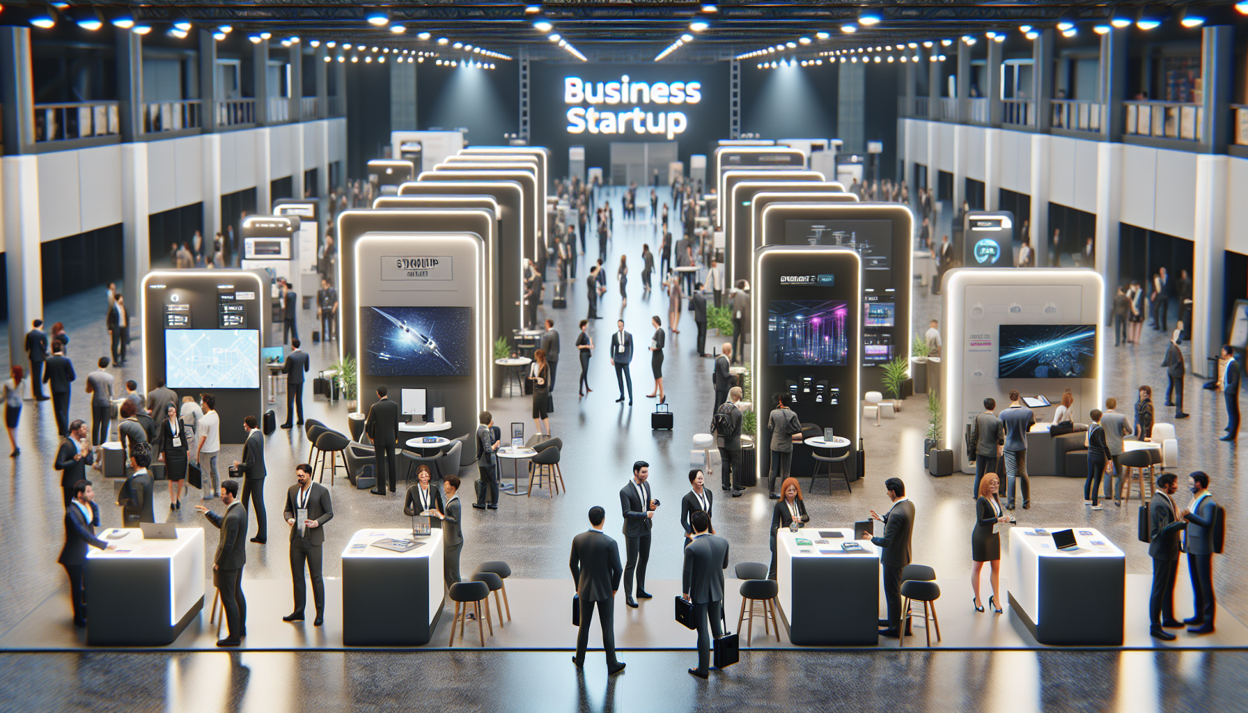 창업박람회 전경